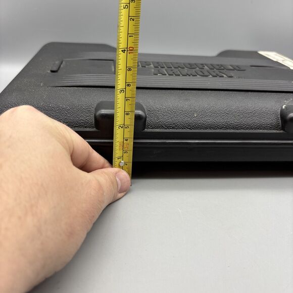 Springfield Armory XD-9 Factory Hard Plastic Pistol Empty Case Box Black - Picture 15 of 15